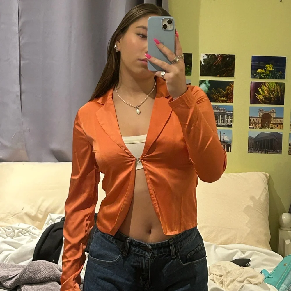 Princess Polly Ryle Top in Orange - Picture 2 of 8